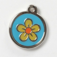 Flower Power Cat Tag